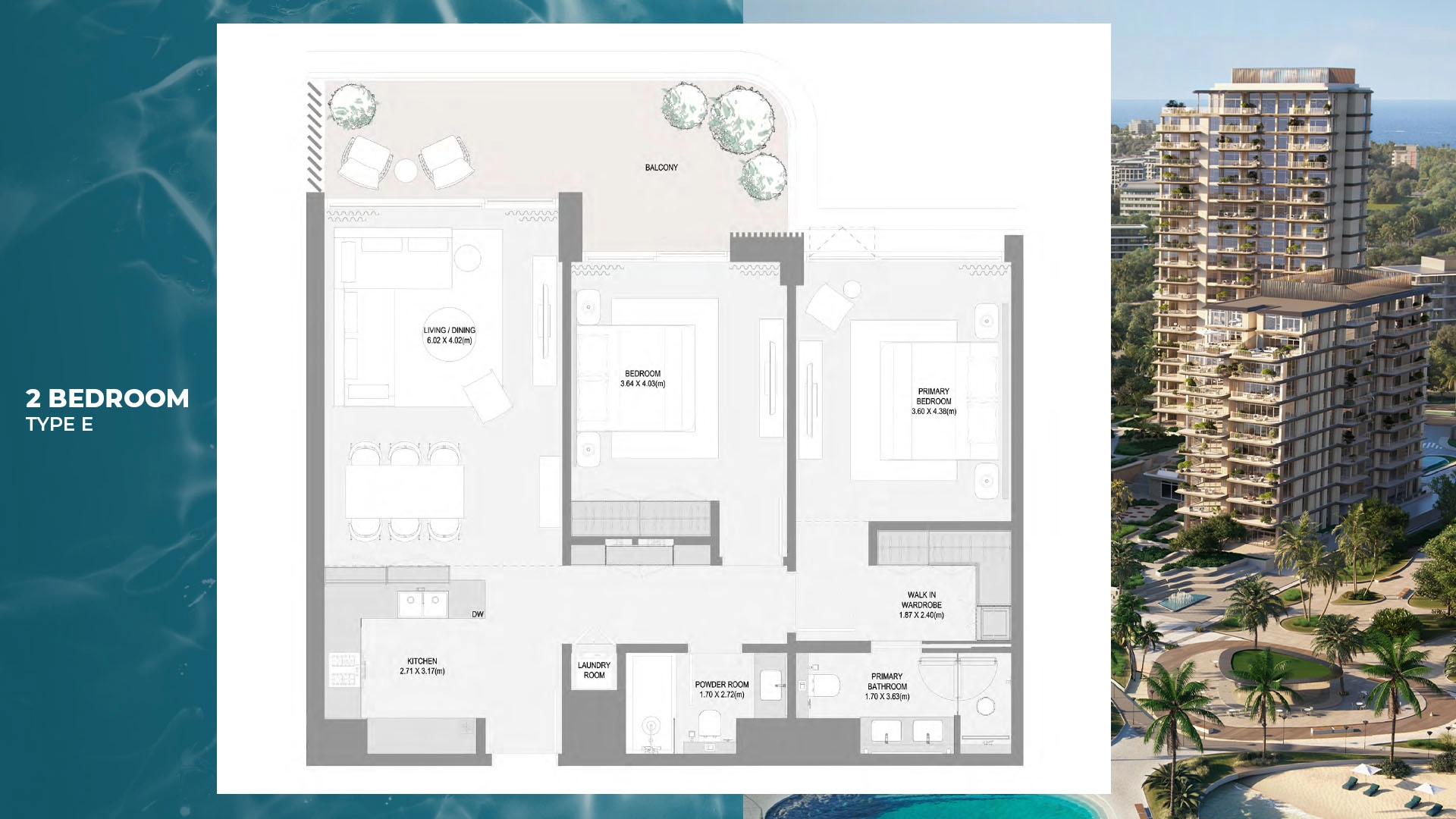 2 BR - Type B